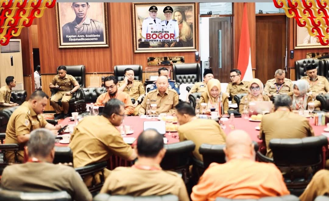 Bupati Bogor Pastikan Pembangunan Berdampak Lewat Evaluasi IKU
