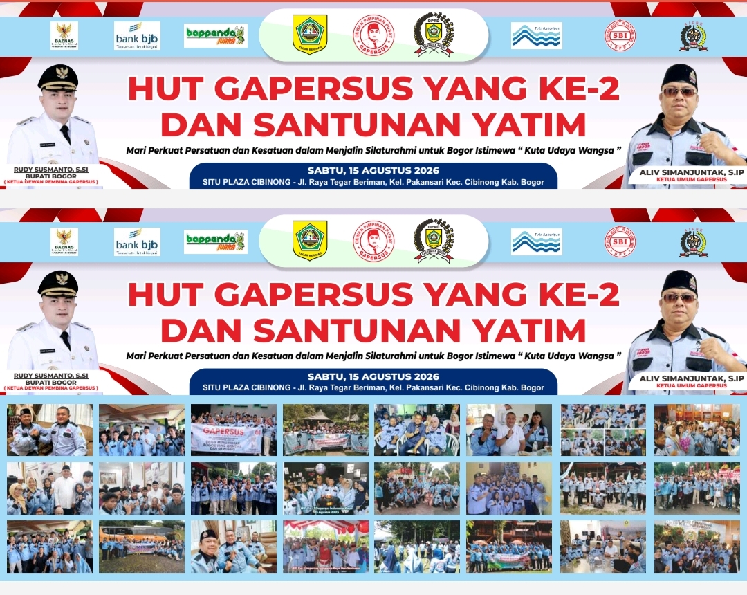 Jelang HUT ke-2, Gapersus Siapkan Santunan Anak Yatim dan Beragam Kegiatan Sosial