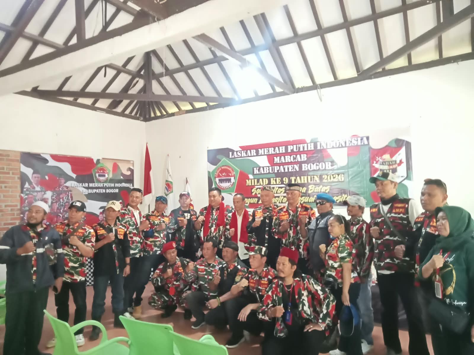 Laskar Merah Putih Indonesia Marcab Kabupaten Bogor Gelar Milad Ke – 9 