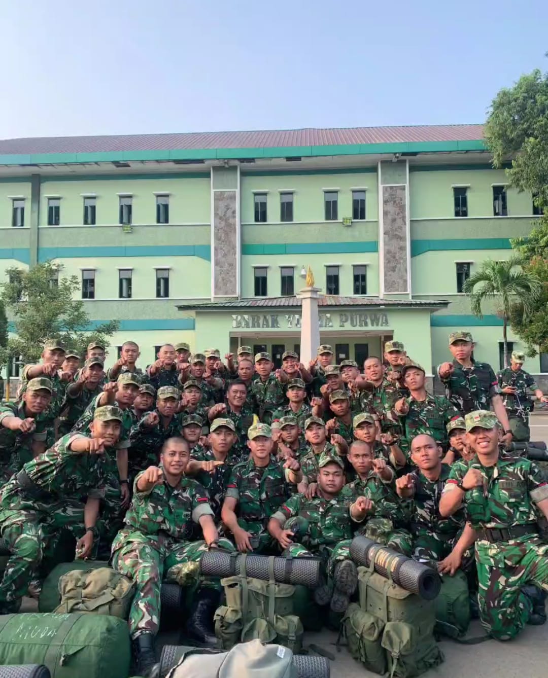 Pelantikan dan Penutupan prajurit TNI AD Di Rindam Jaya Condet Berjalan Sukses, 266 Prajurit Telah Dilantik