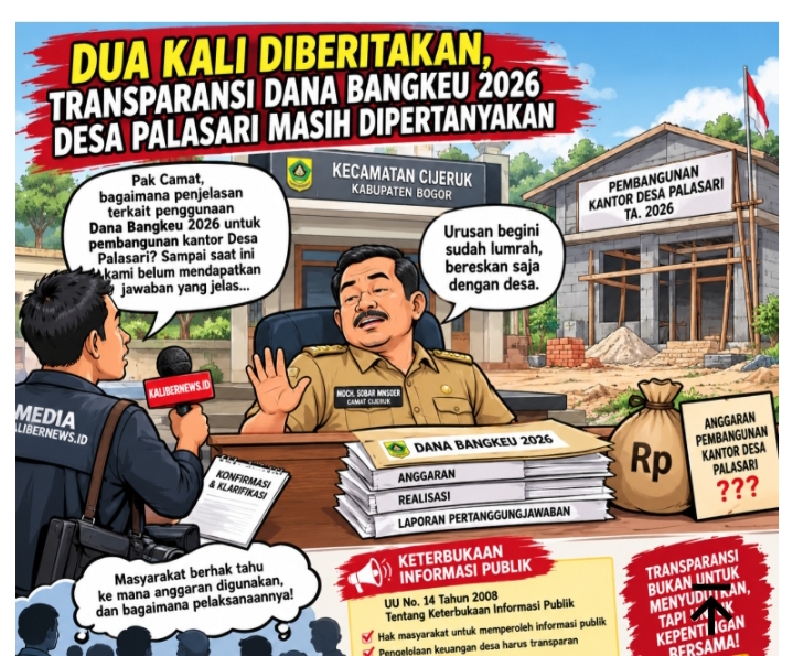 Keterbukaan Anggaran Desa Palasari Disorot, Camat dan Pemdes Diharapkan Beri Klarifikasi..!!